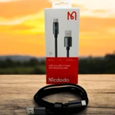 Кабель McDodo CA-5180 Type-C - USB 6A черный, 1,2м