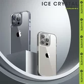 Чехол iPhone 16 KUVETE Ice Crystal (прозрачный)