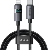 Кабель McDodo CA-6570 Type C - Lightning 36W, черный, 1,2м