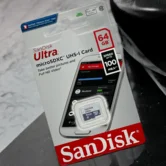 Карта памяти MicroSDXC SanDisk Ultra LIGHT 64GB cl10 UHS-I 100MB/s