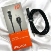 Кабель McDodo CA-1060 Lightning - USB черный, 1,2м