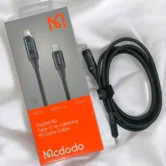 Кабель McDodo CA-1030 Type C - Lightning 36W, черный, 1,2м