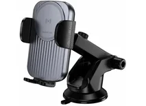 Авт. держатель Borofone BH222 черный с QI